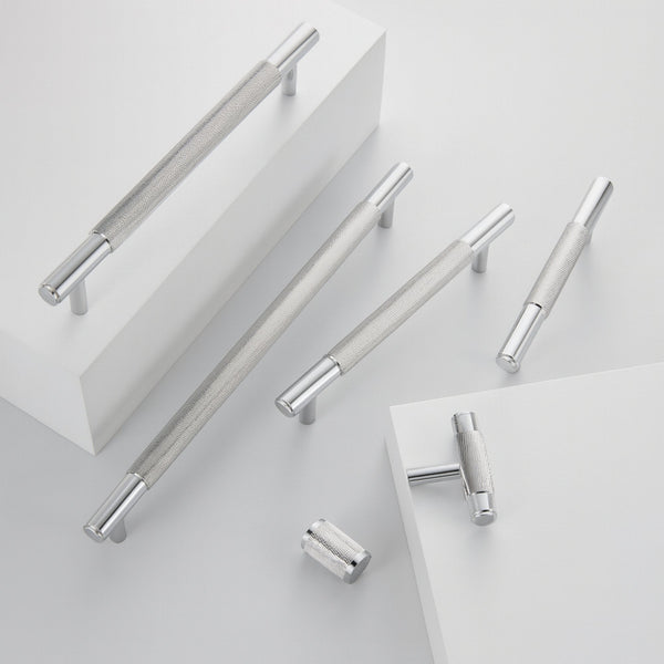 Griff 3146 | Gerillt | Chrom