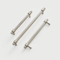 Griff CH016 | Gerändelt | Nickel