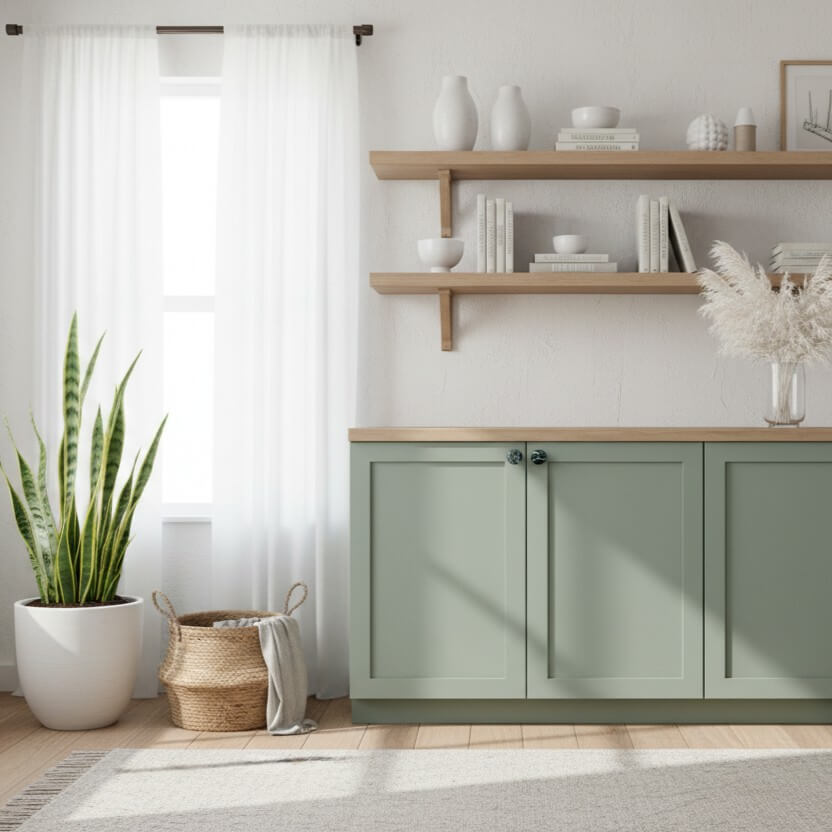 Bouton DR101 | Marbre | Green Flower