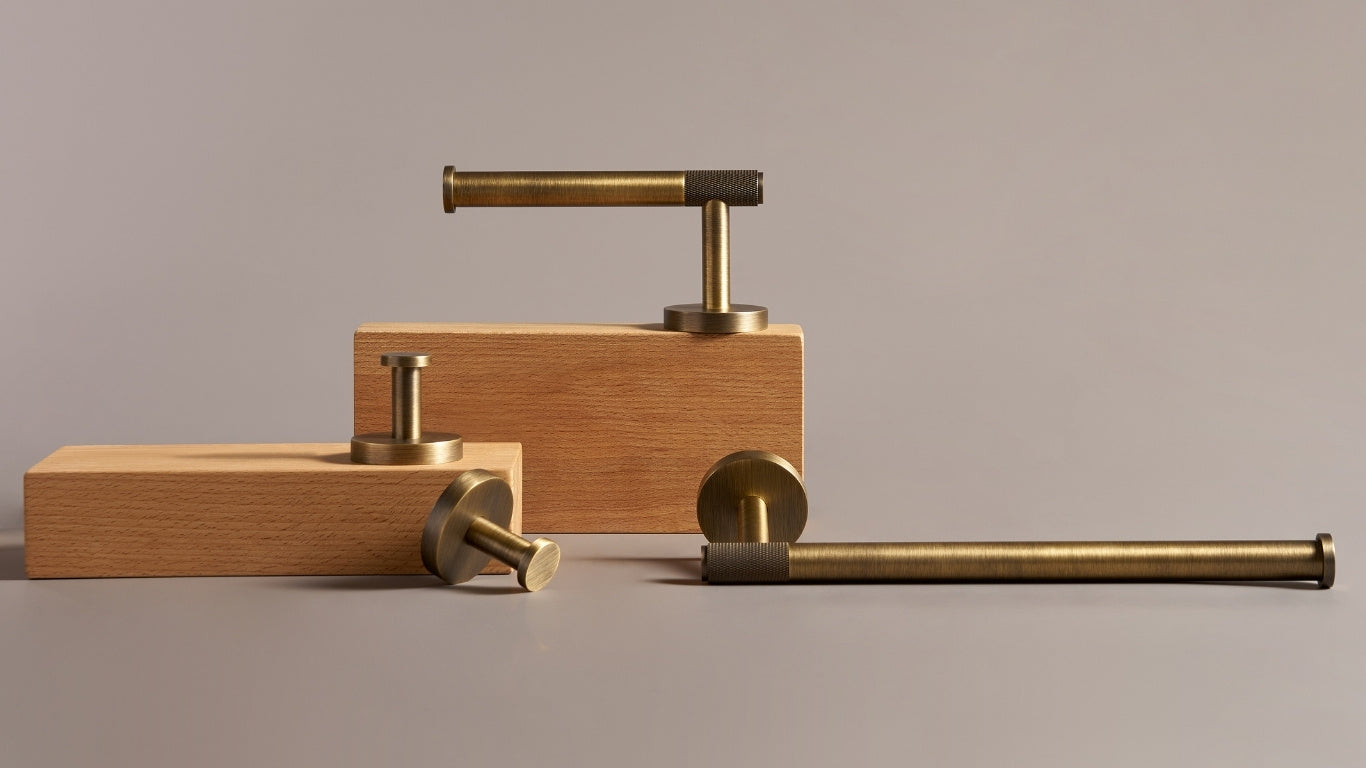 Toilettenpapierhalter BA01-HD160 | Antik Messing