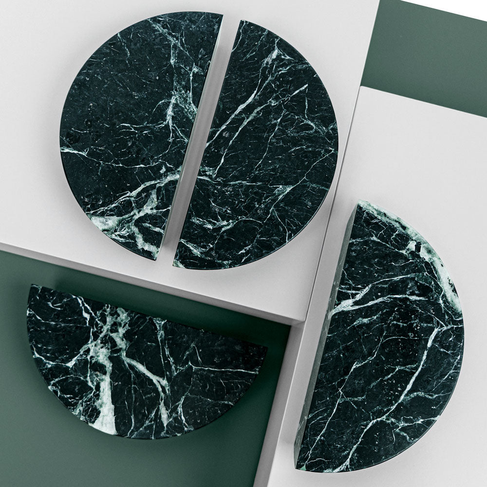 Handle DR102 | Marble | Green Flower (SET)