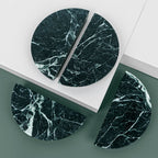 Handle DR102 | Marble | Green Flower (SET)