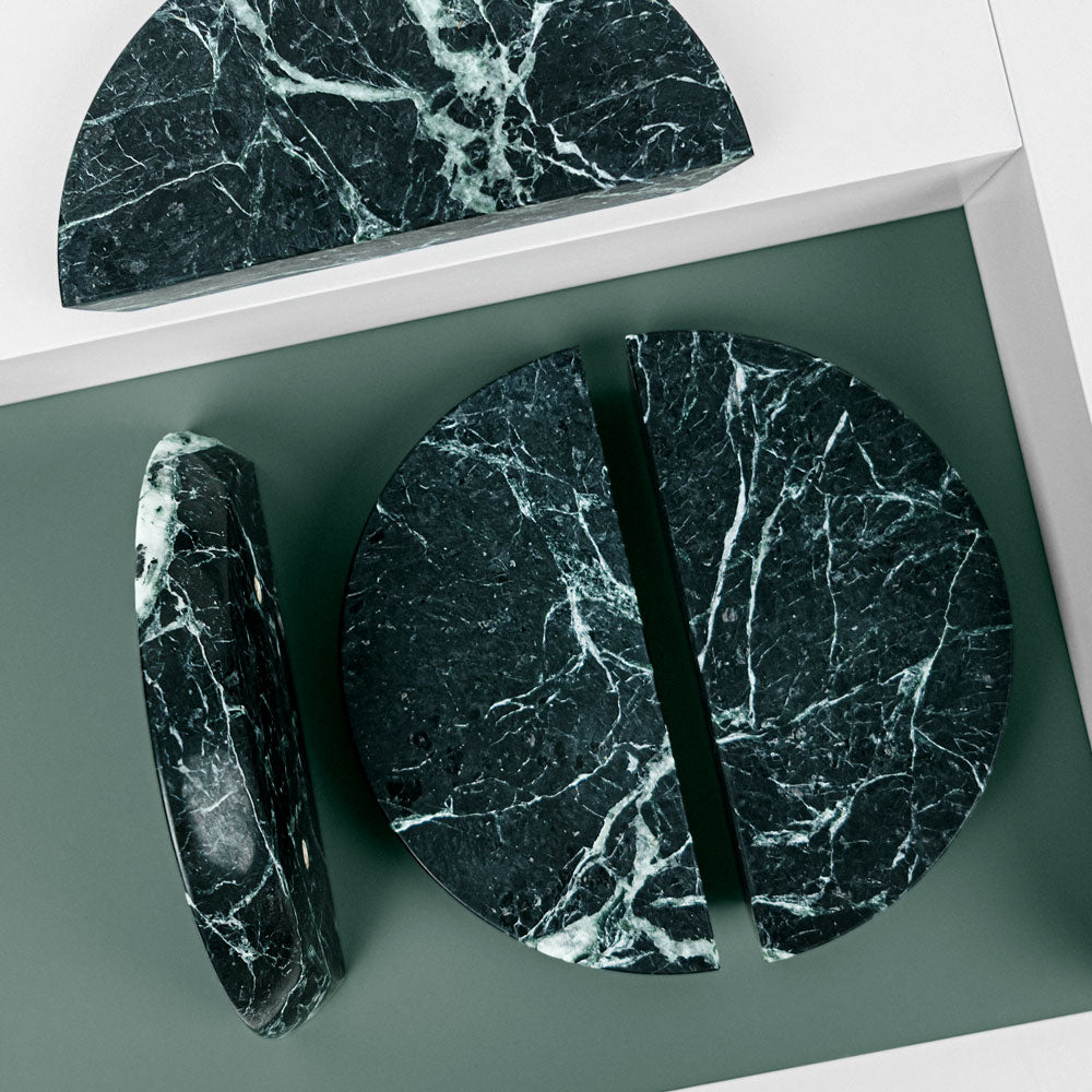 Handle DR102 | Marble | Green Flower (SET)