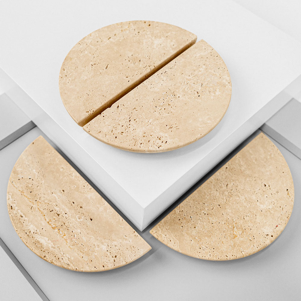Handgreep DR102 | Marmer | Travertine (SET)