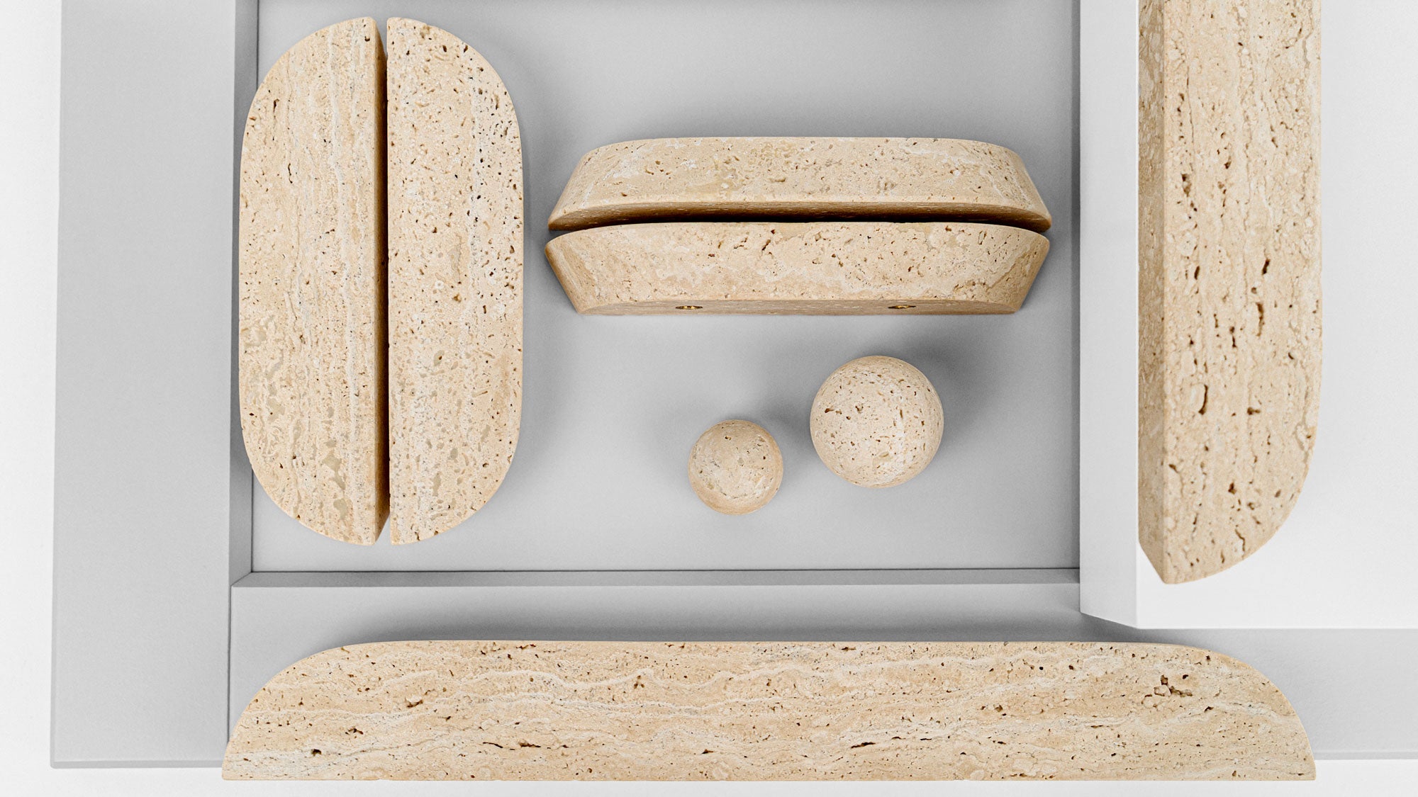 Vedin DR103 | Marmori | Travertine (SET)