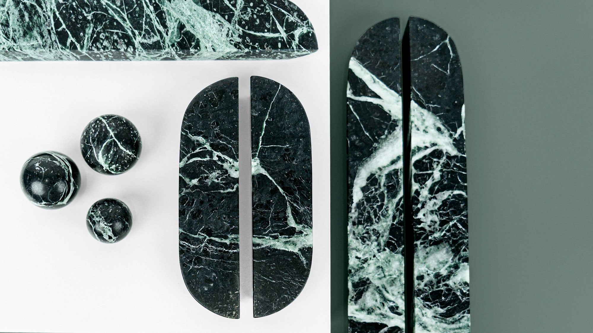 Greb DR103 | Marmor | Green Flower (SET)