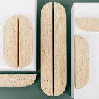 Maniglia DR103 | Marmo | Travertine (SET)