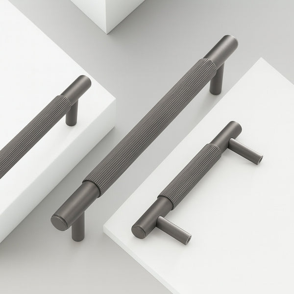 Handle 3100 | Ribbed | Anthracite grey