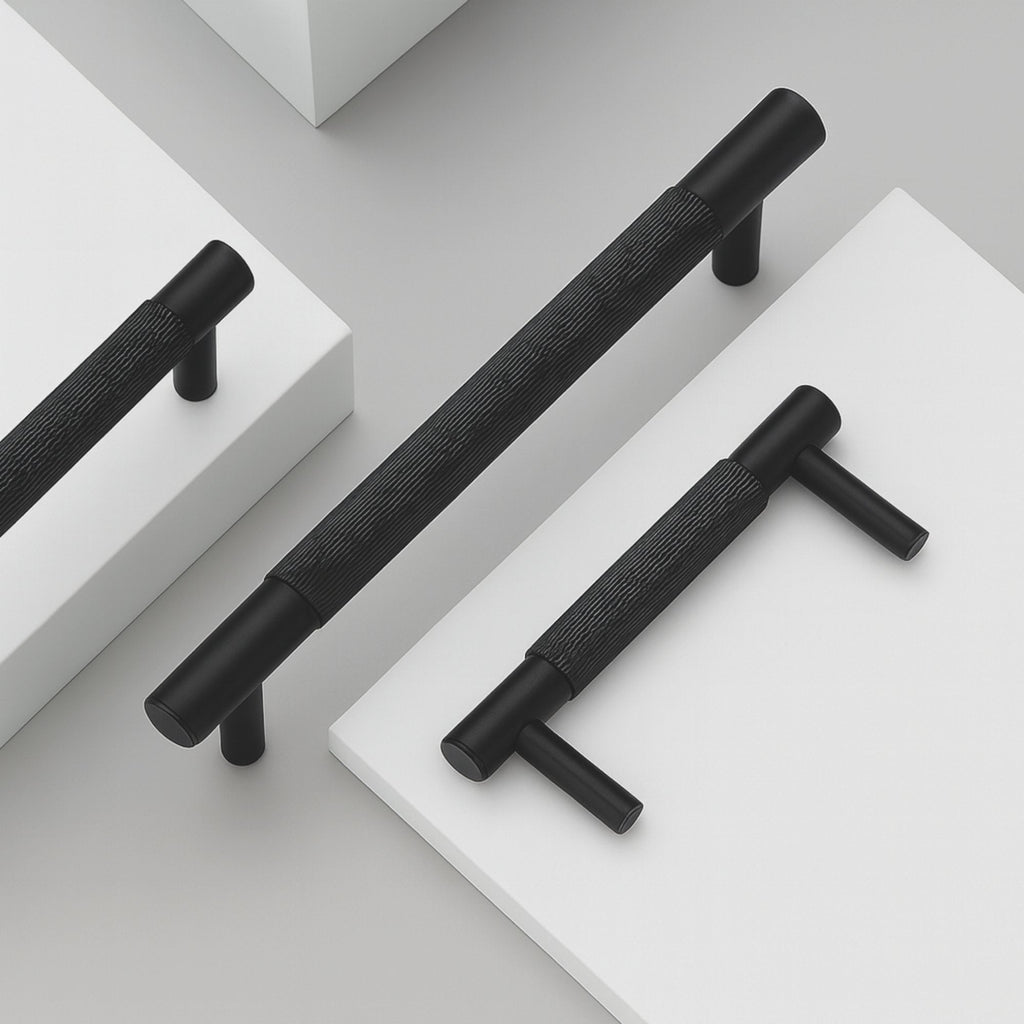 Handle 3100 | Ribbed | Black