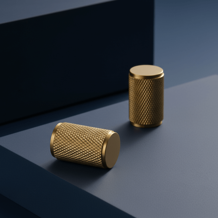 Knopp CH035 | Lättrad | Mässing