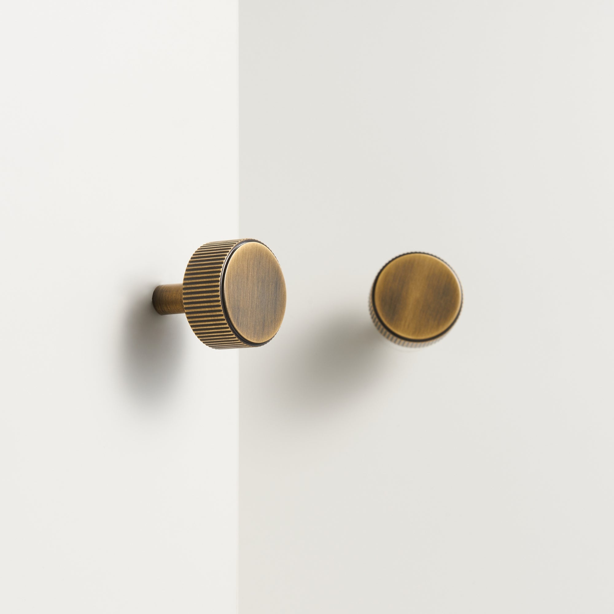 Bouton CH052 | Cannelé | Laiton Antique