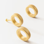 Knob CH059B | Knurled | Brass