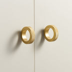 Knob CH059B | Knurled | Brass