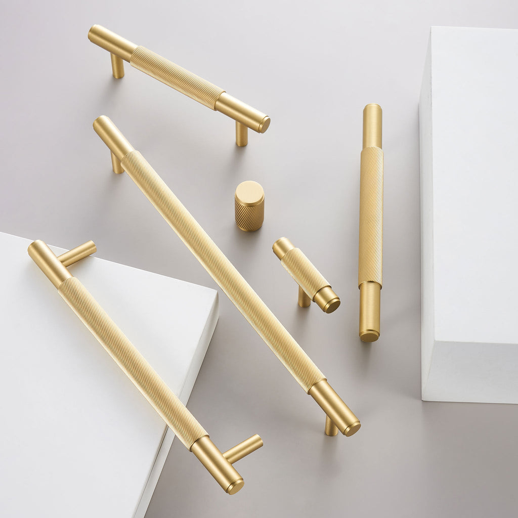 T-bar 3146 | Ribbed | Brass