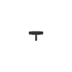 T-bar 3146 | Ribbed | Black