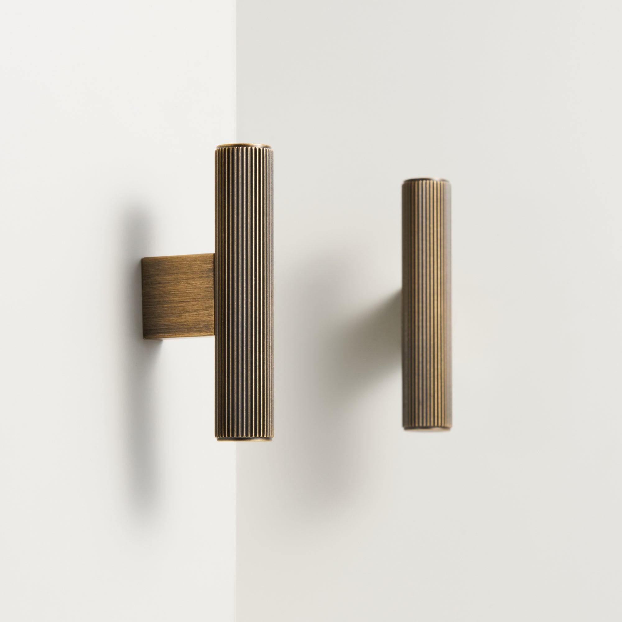 T-greep CH052 | Antiek Messing