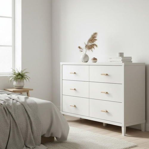 Barra a T CH076 | Legno di Faggio + Nichel