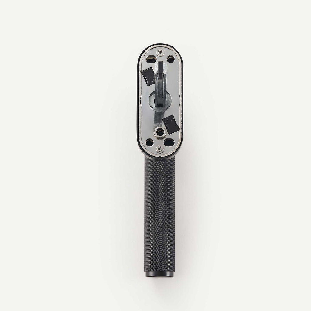 Window handle C01-191C | Knurled | Black
