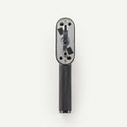 Window handle C01-191C | Knurled | Black