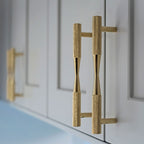 Handtag 3095 | Lättrat | PVD Guld - Dooroom